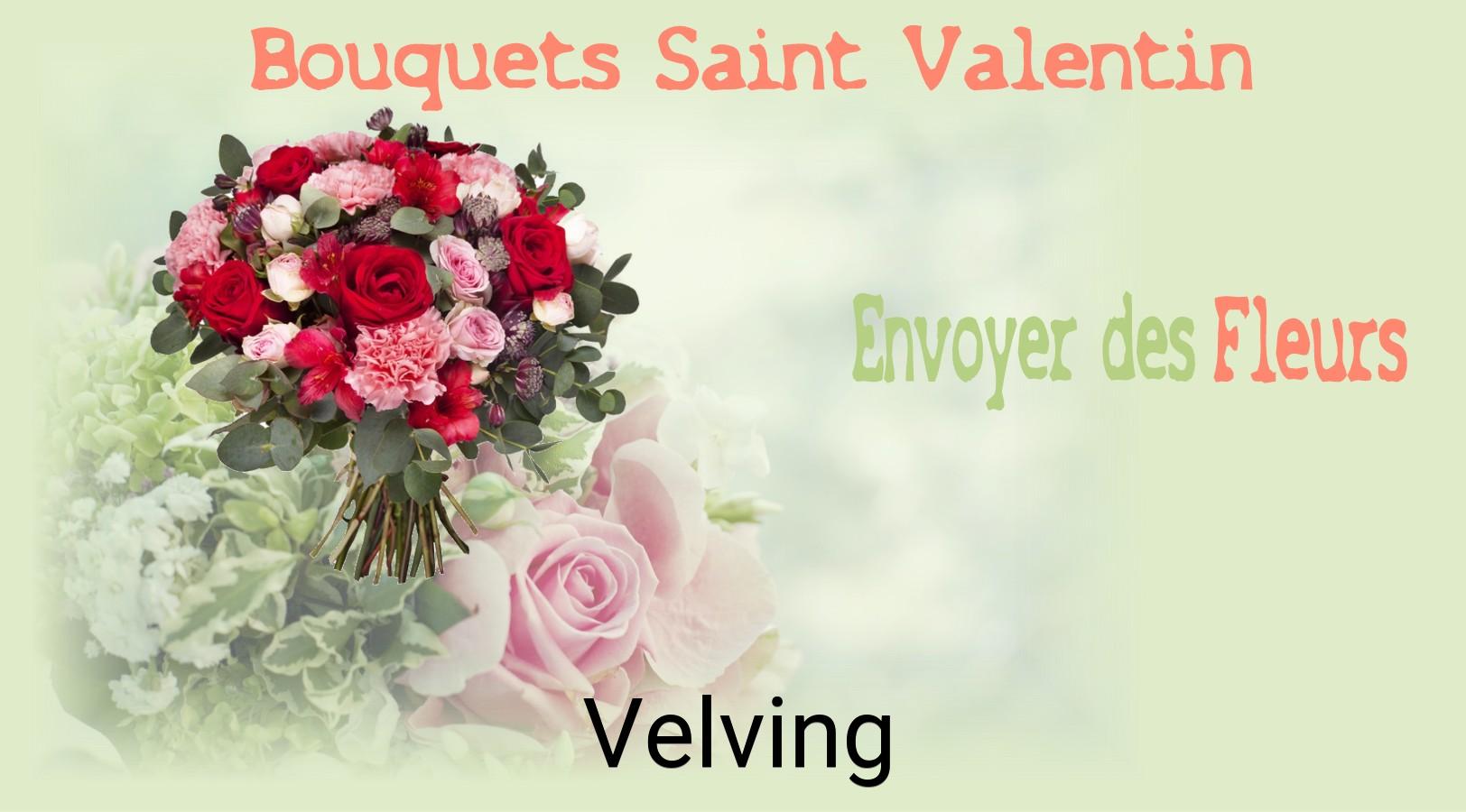 Roses de Saint-Valentin livrées à Velving